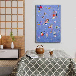 Wallity Lienzo Decorativo Vasili Kandinsky 45 x 70 cm Multicolor